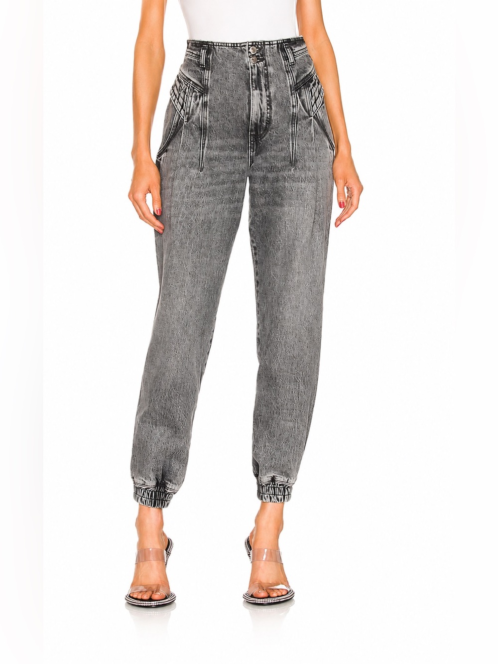 retrofête “Miriam Pant” in Slate Grey Sz 30
